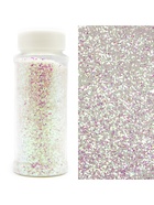 Конфетти «Шестиугольники» белые, голография, 0.1 см, 90 г - Фото 2