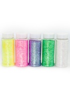 Конфетти «Шестиугольники» белые, голография, 0.1 см, 90 г - Фото 3