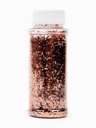 Конфетти «Шестиугольники» розовое золото, металлик, 0.1 см, 90 г - фото 8089824