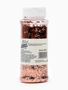 Конфетти «Шестиугольники» розовое золото, металлик, 0.1 см, 90 г - фото 8089825