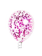 Конфетти «Сердце» фуксия, металлик, 1.5 см, 50 г - Фото 3