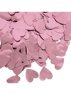 Конфетти «Сердце» светло-розовые, металлик, 1.5 см, 50 г - Фото 2