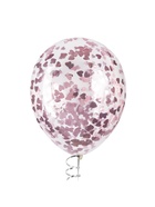 Конфетти «Сердце» светло-розовые, металлик, 1.5 см, 50 г - Фото 3