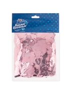 Конфетти «Сердце» светло-розовые, металлик, 1.5 см, 50 г 10958989