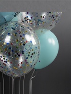 Конфетти «Круг» металлик, 1 см, 50 г, МИКС - Фото 4