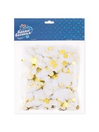 Конфетти «Круг», фольга и тишью, золотой МИКС, металлик, 1 см, 50 г - Фото 4