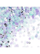 Конфетти «Круг», фольга и тишью, металлик, 1 см, 50 г, МИКС 10958997