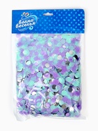 Конфетти «Круг», фольга и тишью, металлик, 1 см, 50 г, МИКС - Фото 5