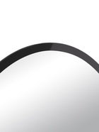 Зеркало интерьерное настенное овальное, c окантовкой, 80×40 см, цвет чёрный - фото 14993199
