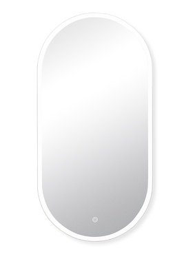 Зеркало настенное сенсорное, с LED – подсветкой, с гравировкой, 100×50 см