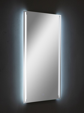 Зеркало настенное сенсорное, с LED – подсветкой, с гравировкой, 120×60 см