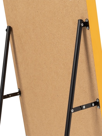 Зеркало напольное сенсорное, с LED – подсветкой в раме из алюминия, 150×40 см, цвет золотой