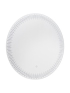 Зеркало настенное сенсорное «Капли», с LED – подсветкой, с гравировкой, d=60 см - фото 14993234