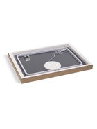 Зеркало настенное сенсорное, с LED – подсветкой, 80×60 см - фото 14993273