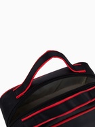 УЦЕНКА Косметичка 2х-секционная Одноцвет, 23*14*16см, 2 отдела на молниях, чёрный - Фото 4