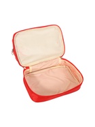 УЦЕНКА Косметичка 2х-секционная Одноцвет, 23×14×16 см, 2 отдела на молниях, красный - Фото 13