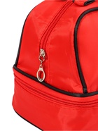 УЦЕНКА Косметичка 2х-секционная Одноцвет, 23×14×16 см, 2 отдела на молниях, красный - Фото 15