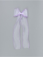 Бант для волос на заколке сиреневый, Холодное сердце - Фото 3