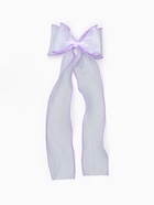 Бант для волос на заколке сиреневый, Холодное сердце - Фото 3