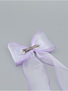 Бант для волос на заколке сиреневый, Холодное сердце - фото 119644665