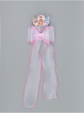 Бант для волос на заколке розовый, Винкс