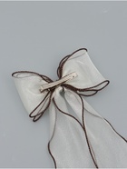 Бант для волос на заколке шоколадный, Коты аристократы - фото 119644671