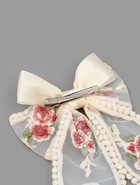 Бант для волос на заколке с вышивкой «Цветы», Принцессы Дисней - Фото 5