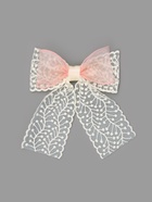 Бант для волос на заколке с вышивкой, Коты аристократы - Фото 3