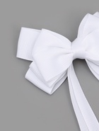 Бант для волос на заколке с лентами, белый, Принцессы Дисней - Фото 4