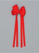 Бант для волос на заколке с лентами, красный, Винкс - Фото 3