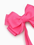 Бант для волос на заколке с лентами, розовый, Коты аристократы - Фото 4