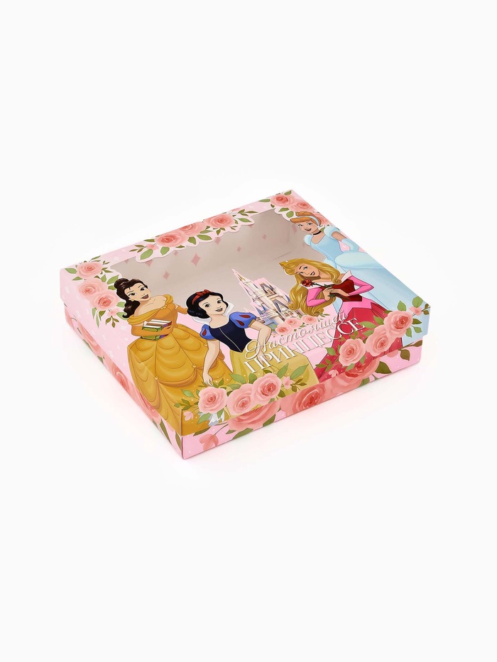 Коробка подарочная «Принцессе», 23.5×20.5×5.5 см - Фото 1