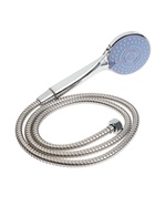 УЦЕНКА Смеситель для ванны ZEIN Z3727, двухвентильный, излив 10 см, лейка 3 режима, хром - Фото 5