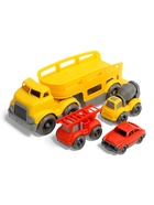 Грузовик - автовоз «Спецтехника», с 3 машинками, подвижные элементы, цвет МИКС - Фото 12