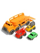 Грузовик - автовоз «Спецтехника», с 3 машинками, подвижные элементы, цвет МИКС - Фото 4