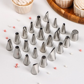 {{photo.Alt || photo.Description || 'УЦЕНКА Набор кондитерских насадок в кейсе 24 шт d=2 см'}}