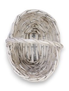 Корзина плетёная для хранения, 22×16×12 см, ручка h=13 см, ива, белая - Фото 6