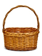 Корзина плетёная для хранения Habia, ива, коричневая, набор 3 шт. - Фото 2