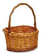 Корзина плетёная для хранения Habia, ива, коричневая, набор 3 шт. - Фото 3