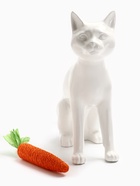 Игрушка-когтеточка для кошек «Морковка», 20 см, бумага, оранжевая 10933581