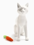 Игрушка-когтеточка для кошек «Морковка», 13 см, бумага, оранжевая 10933582