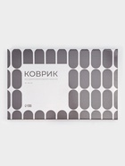 Коврик из диатомитового камня SAVANNA, 40×60 см, толщина 1 см, белый - фото 23280847