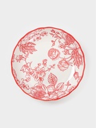 Тарелка Botanica, d=18.5 см, фарфор, белая, красная - Фото 3