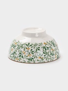 Салатник «Гармония лепестков», 15.5×5.5 см, фарфор, белая, зелёная 10939721