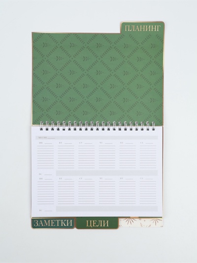 Ежедневник-планер с разделителями 45 л. «Верь в мечту»