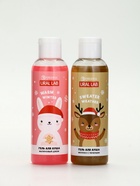 Подарочный набор новогодний «Пряник», гель для душа 2 шт. × 150 мл, мочалка, URAL LAB - фото 63130528