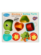 Развивающий сортер «Черепашка» с циферблатом, на колесиках 10934385