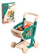 Продутовая тележка «Магазинчик», с овощами и фруктами, 15 предметов - фото 119702750