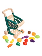 Продутовая тележка «Магазинчик», с овощами и фруктами, 15 предметов - фото 119702753