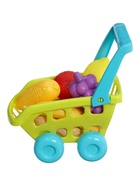 Продутовая тележка «Магазинчик», с овощами и фруктами, 9 предметов - фото 119702772